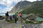 Il grandioso scenario di Cima Fontana (3068 m) in Valmalenco il 29 luglio 2016 - FOTOGALLERY